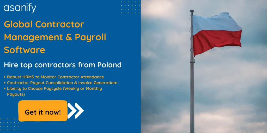 Pay contractors in Poland 
