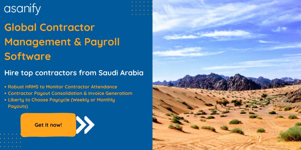 Pay Contractors in Saudi Arabia 