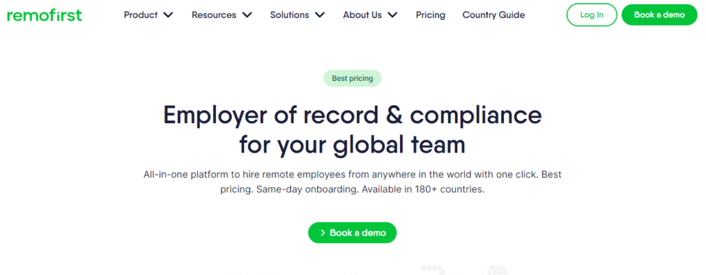 Remofirst- employer of record company in india 