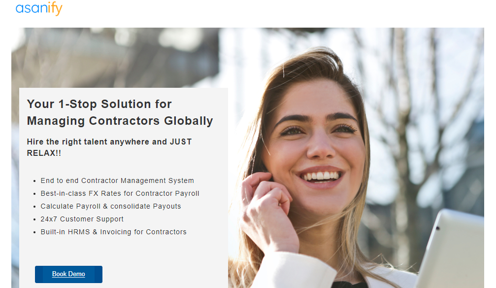 Asanify- best contractor management software 