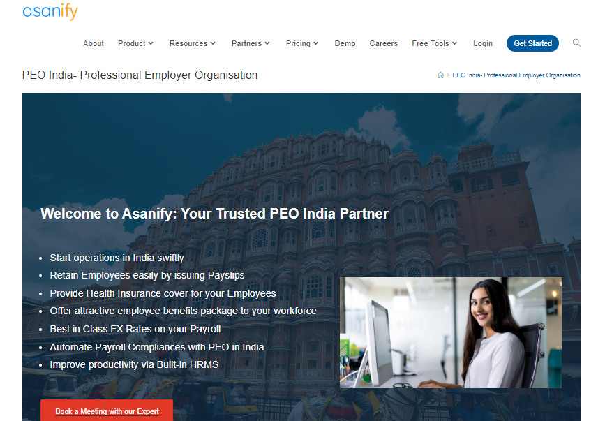 Asanify- one of the best PEO service providers in India 