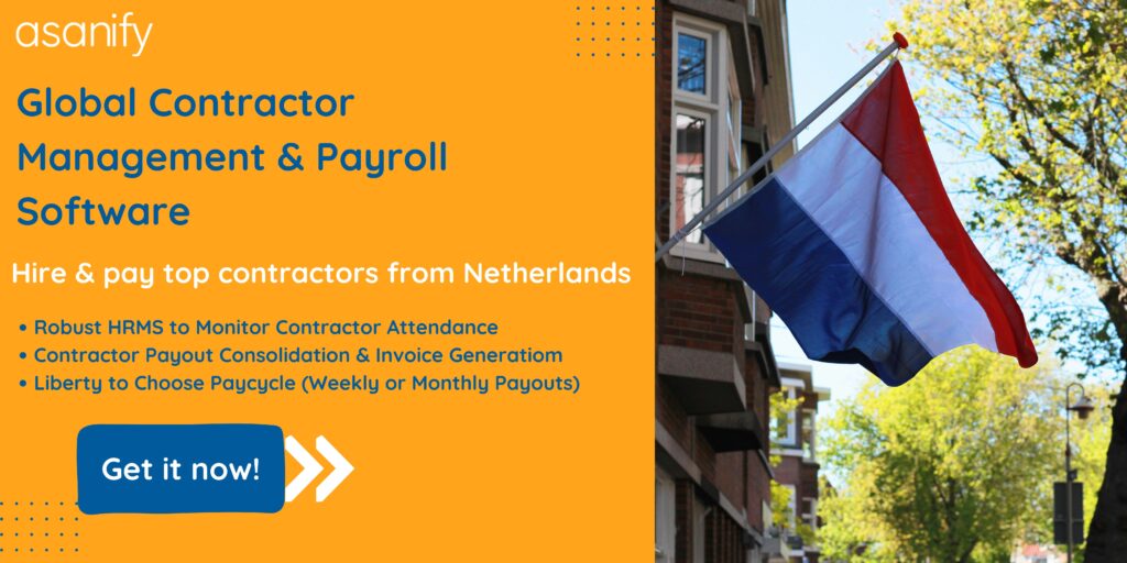 Payment terms for contractors in Netherlands