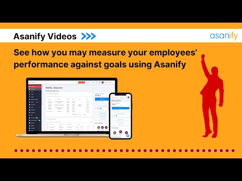 How to measure performance against goals using Asanify