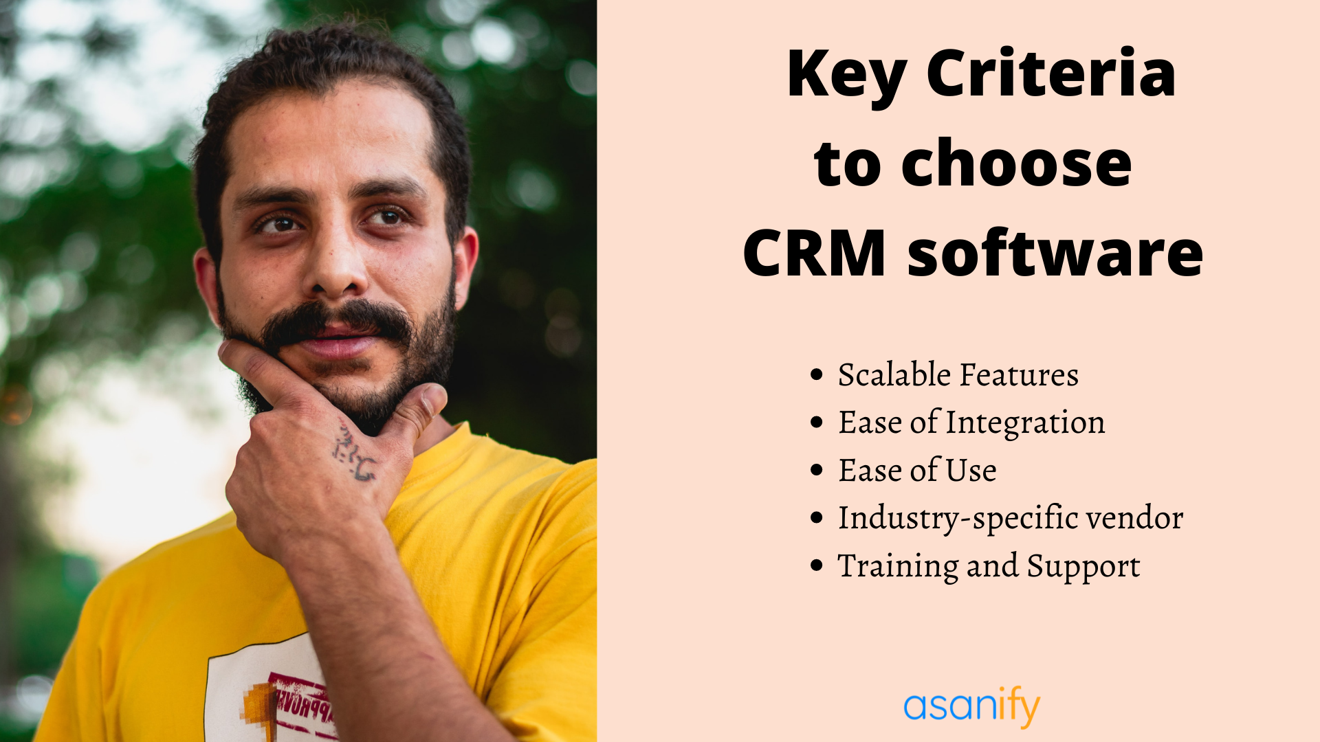 Key Criteria to choose CRM software