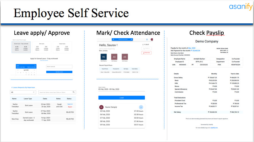 Employee self service