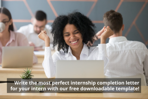 Read more about the article Internship completion letter template: Write an amazing one in under a minute