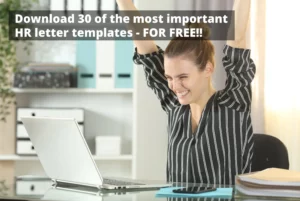 Read more about the article HR letter format: 30 most important you need to Download (free)