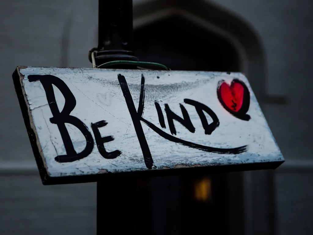 be kind at work