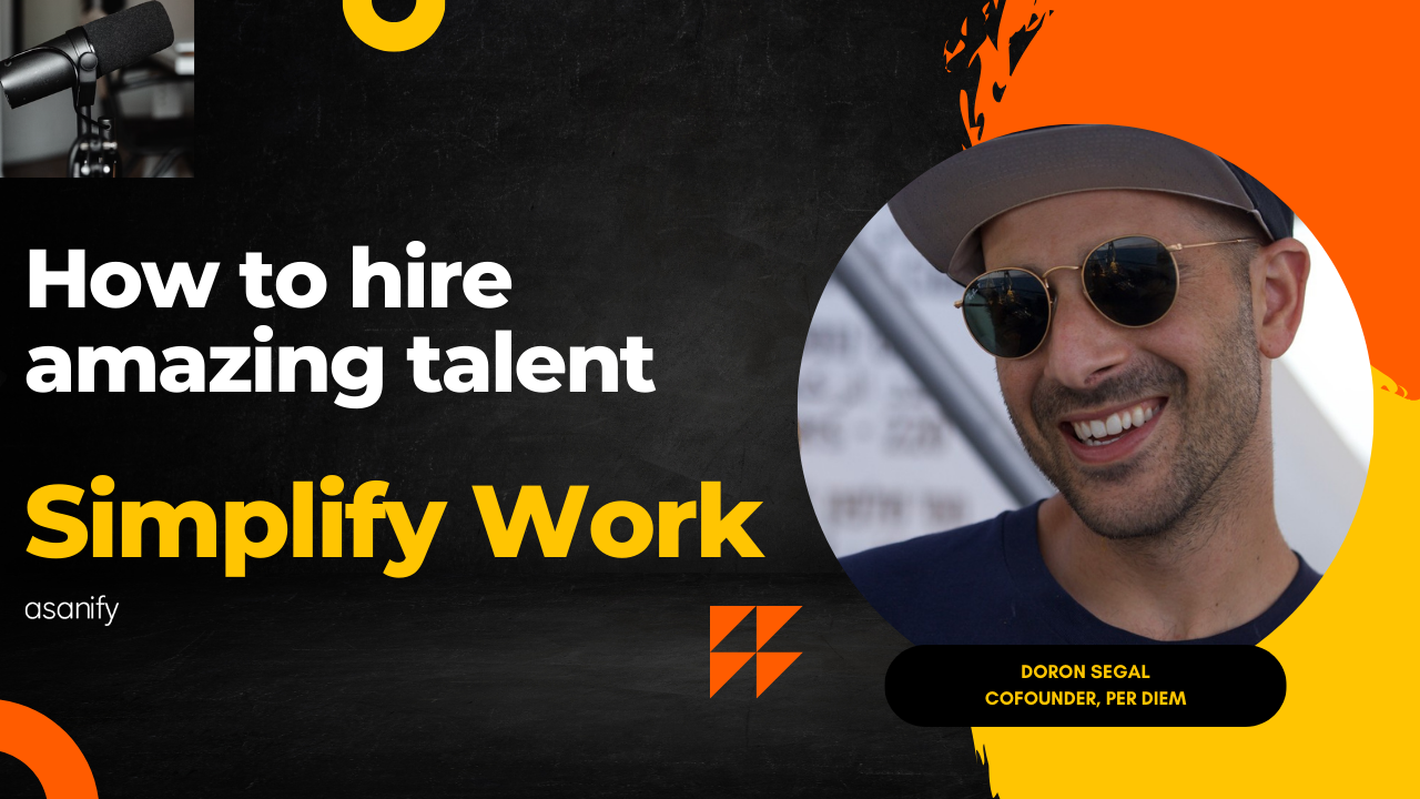 You are currently viewing How to grow crazily by hiring amazing talent (Doron, TryPerdiem)