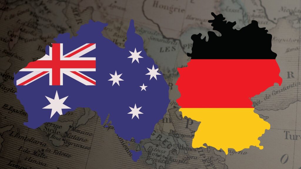 Pay contractor in Australia from Germany