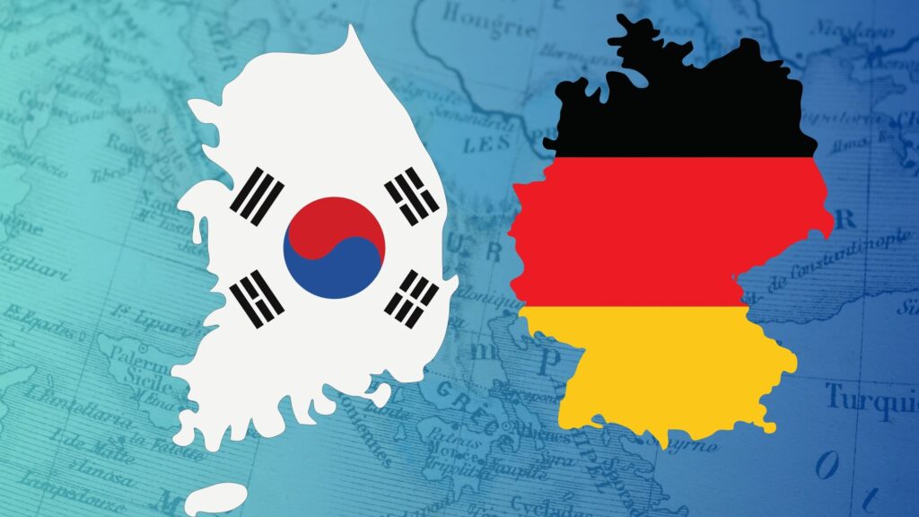 pay contractor in South Korea from Germany