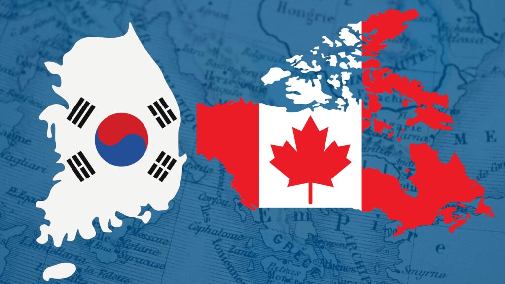 Pay contractor in South Korea from Canada