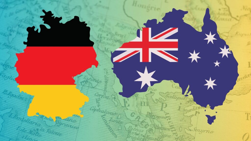 Pay contractor in Germany from Australia