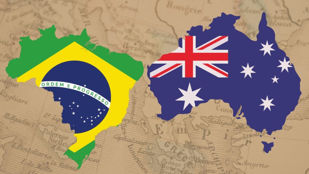 pay contractor in Brazil from Australia