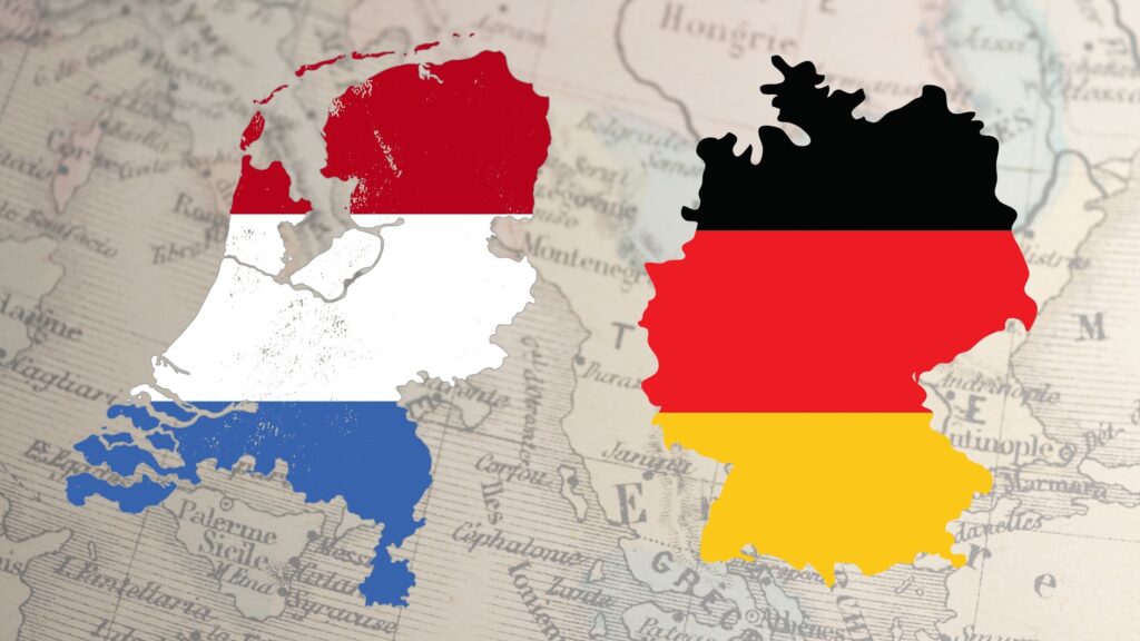pay contractor in Netherlands from Germany