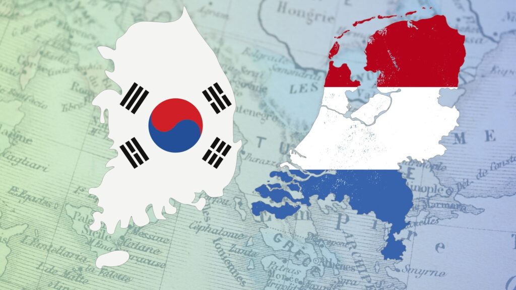 pay contractor in South Korea from Netherlands