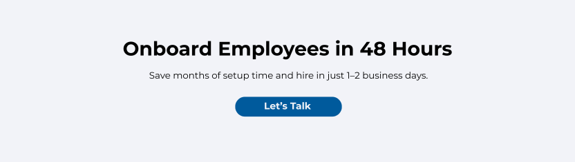 Onboard Employees Through EOR