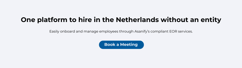 PEO in the Netherlands